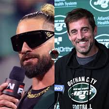 Seth Rollins wants a match against Aaron Rodgers. "I want him in the ring  because I want to hurt him. I need him in there for myself, alright. I want  him in