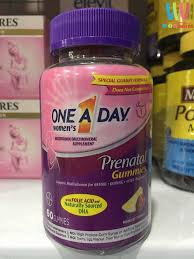Formula provides nutritional support for the earliest and most critical stage of pregnancy with key nutrients like folic acid. Káº¹o Dáº»o Ä'a Vitamin Danh Cho Ba Báº§u One A Day Women S Prenatal 60 Gummies Wowmart Vn 100 Hang Ngoáº¡i Nháº­p