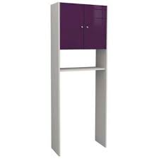 Consultez l'offre meuble tv arty dans conforama à partir du dossier actuel. Meuble De Rangement Wc Machine A Laver Soramena Coloris Aubergine