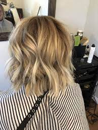 Toasted Coconut Wavy Bob Long Hair Styles Wavy Bobs Hair Styles