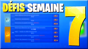 Grand visage neige fortnite fortnite cash prize world cup fortnite visitez le. Fortnite Defi De La Semaine 7 Free V Bucks No Verification Season 7