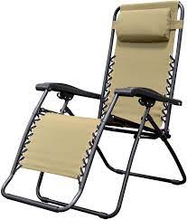 Thanks to its sturdy makeup, this chair. Amazon Com Caravan Sports Infinity Zero Gravity Chair Beige Patio Recliners Garden Outdoor