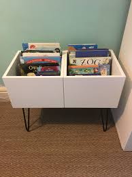 Book Bin I Made It A Bona Fide Ikea Hack Kids Book Storage Ikea Book Ikea Hack Kids
