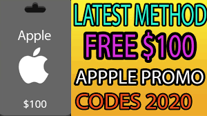 Apple Promo Codes 2020 Apple Gift Card Gift Card Generator Free Itunes Gift Card