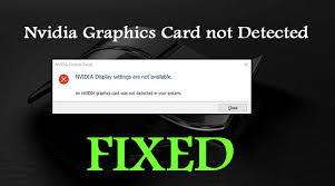 Nvidia gpu not detected by win 10 pro windows 10 pro (version 1903) does not detect my nvidia rtx 2080 graphics card. Fixed Nvidia Graphics Card Not Detected On Windows 10