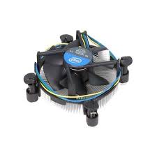 It's got the intel stock cooler for the c2d, but no c2q. Intel Oem Low Profile I3 I5 I7 Cooler Onlogic
