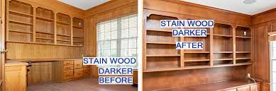 Maybe you would like to learn more about one of these? Staining Wood Darker Castle Complements Painting