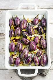 Roasted Mini Eggplants Recipe Bound By Food Recipe Baby Eggplant Recipes Eggplant Recipes Baby Eggplant