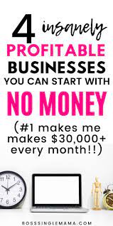 4 Amazingly Profitable Home Business Ideas For Stay At Home Moms Business Ideas Entrepreneur Profitable Online Business Home Business
