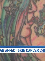Different colors are created with variations in pigment and. Tattoos Can Affect Skin Cancer Checks Woai