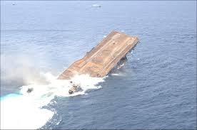 sinking the oriskany