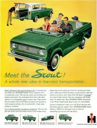 meet the scout ヴィンテージトラック レトロ 車 レトロカー