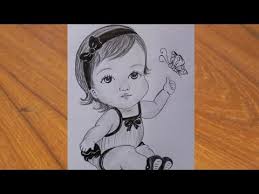Great offers on site, order now How To Draw Pencil Sketch Of Cute Baby Girl Little Baby Girl Pencil Drawing Baby Girl Face Youtube