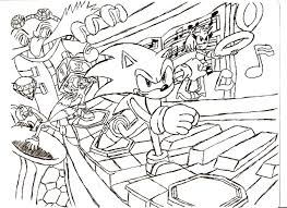 Download Video Game Super Sonic Sonic Coloring Pages Novocom Top