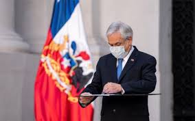 miˈɣel ˈxwan seβasˈtjam piˈɲeɾa etʃeˈnike (listen); Chile Pinera Remodela Gobierno Entre Protestas Y Derrotas Politicas