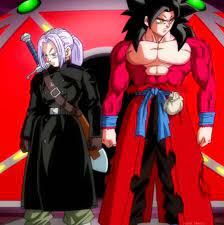 Trunks Xeno And Goku Xeno Ssj4 Anime Dragon Ball Super Dragon Ball Super Heroes Dragon Ball Super
