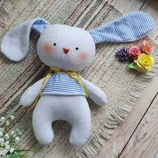 Plush Toy Pattern Animal Pattern Pdf Sewing Tutorial Etsy In 2020 Plushie Patterns Stuffed Toys Patterns Doll Sewing Patterns