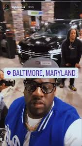 👀BLUEFACE & CHRISEAN posted up in BALTIMORE with the CREW and CHRISEAN  JR‼️😎 #blueface #chriseanrock #chriseanjr #jmoneythetiktokman