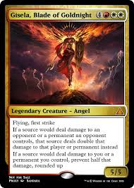 Custom M15 Frame Gisela Blade Of Goldnight Proxy Magic The Gathering Cards Magic The Gathering Magic Card Game