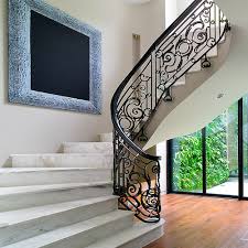 The fittings can be used with galvanized carbon steel, stainless steel, black iron, or aluminum pipe, with no electrolytic corrosion. Stainless Steel Balustrade Double Flight Elite Metalcraft Indoor For Stairs