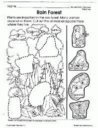 animal habitats rainforest worksheets 99worksheets