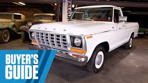 Condition it runs and drives but needs to be restored. Ford F 100 Buyer S Guide Youtube