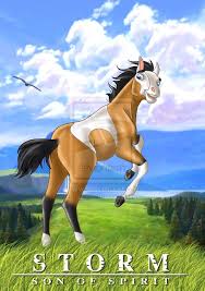 Storm The Foal From Rain And Spirit Spirit Stallion Of The Cimarron Multfilmy