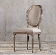 The company sells its merchandise through its. Vintage French Round Fabric Side Chair