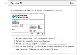 Maybe you would like to learn more about one of these? Question 17 4 Pts Use The Below Insurance Card To Chegg Com