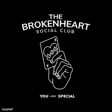 Black And White Broken Heart Aesthetic Vintage Badge With Text The Broken Heart Design Vector Free Image By Rawpixel Com Badge Design Graphic Tshirt Design Traditional Tattoo Old School
