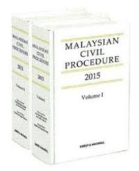 Civil appeal regular first appeal. Books Kinokuniya Malaysian Civil Procedure 2015 Datuk Seri Gopal Sri Ram 9789670735900