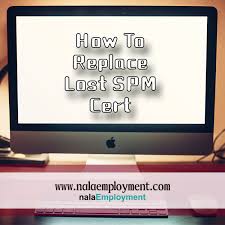 Majlis peperiksaan malaysia portal rasmi sistem online. How To Replace Your Lost Spm Certificate