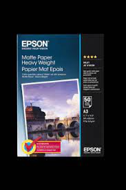 Dries instantly with epson inks. Matte Paper Heavy Weight Din A3 167 G M 50 Blatt Epson