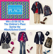 We work hard to protect your security and privacy. The Children S Place Giveaway Win 150 Gift Card Back2school The Pennywisemama