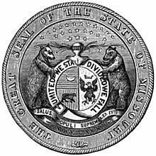 The missouri state motto phrase was also used by patrick henry in his last public speech, given in march 1799. Great Seal Of Missouri Wikipedia