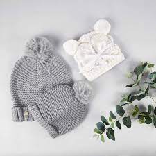 Baby Hat And Mittens Set 0 6 Months White Katie Loxton