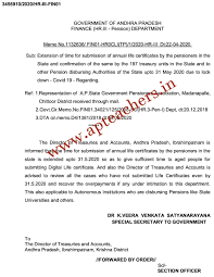 This page provides information about how to view and share your certificate details it is university policy not to provide a certificate for a student that is still in debt to the university. Pensioners Annual Life Certificates Submission Time Extended Up To 31st May 2020 Apteachers Website