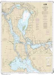 14883 St Marys River Munuscong Lake To Sault Ste Marie Nautical Chart