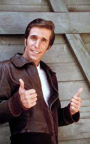 The days when the fonz can come riding in and solve all my problems with a few choice words are long gone! Happy Days Lothario The Fonz Would Never Be Allowed On Tv In The Age Of Metoo Says Us Star Ron Howard