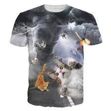 3d Unisex Funny Cat T Shirts Cat Shirts Funny Cat Tee Shirts Funny Outfits