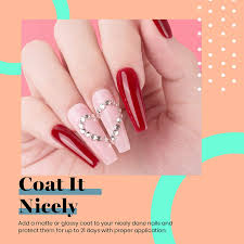 Applying a matte top coat: Buy Beetles Gel Nail Polish Base No Wipe Top Coat Matte Gel Top Coat And Shine Top Gel Base Set Gel Polish Matte Shine Effect Long Lasting Diy Home Soak Off
