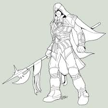 Assassin Creed Ezio Colouring Pages Coloring Pages All Assassin S Creed Colouring Pages