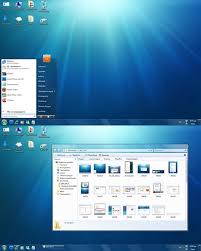 Click the organize tab and select folder and search options from the drop down menu. Transform Windows Vista To Windows 7