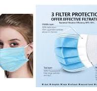 Civilian Disposable 3-Ply Face Mask (Pack of 10)
