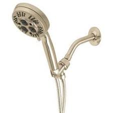 Jacuzzi Primobrushed Nickel 3 Spray Shower Head 8484700j Aquasourceshowerpanels Hand Held Shower Jacuzzi Shower Heads