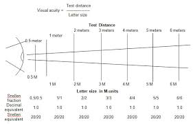Measuring Snellen Visual Acuity Precision Vision