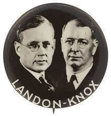 Wanted to share some Alfred M. Landon remembrances. He was born in 1887 and  died in 1987. He served as Kansas Governor from 1933-1937. Ran,  unsuccessfully for President in 1936. He remained