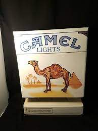 2006 and 2007 tar, nicotine, and carbon monoxide reports, released under the freedom of information act on may 15, 2012. Camel Cigarette Display Stand Ultra Lights Table Top Cardboard Vintage Sign 49 99 Picclick