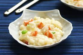 Risotto Cremeux Au Brebis Et Aux Crevettes Risotto Cremeux Risotto Cuisson Des Aliments