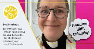 Maanantaina 11.12. Klo 17.30 Vuosaaressa, Columbuksen katukappelissa